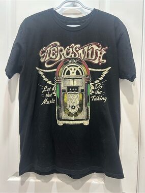 Aerosmith "Let the Music Do the Talking" Jukebox T-Shirt